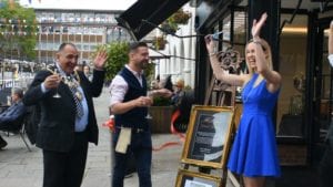 Video thumbnail for Hamlingtons Jewellers Grand Opening video, shot and edited by Serious Content, London