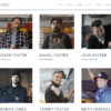 Screen grab of web site demo for automotive garages including restoration, features stock footage and images from Pexels image library