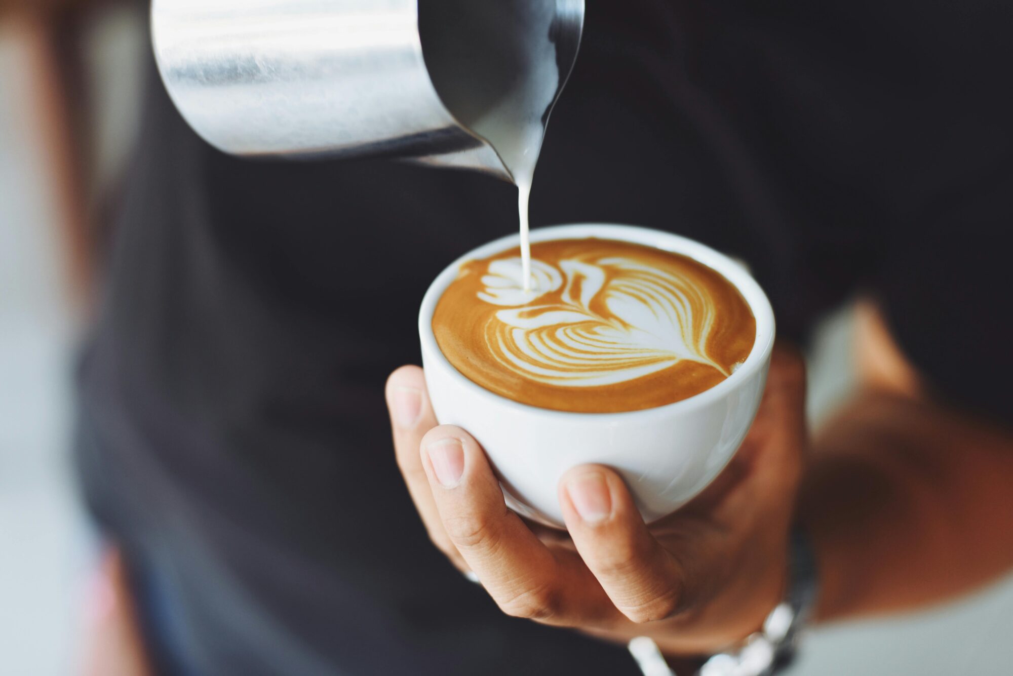 coffee cup to illustrate blog post about content for food producers, image courtesy pexels.